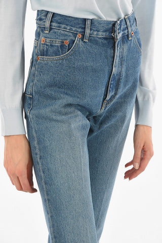 5 Pocket Flared Fit Hidden Fastening Denims