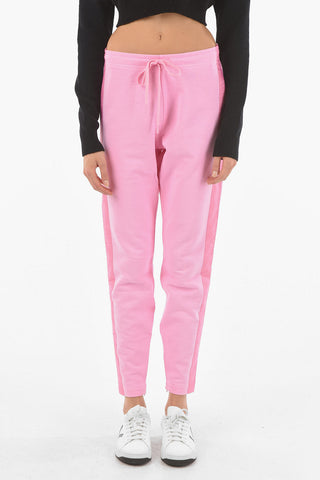 LOVE Side Logoed Band Brushed Cotton Joggers