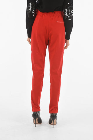 Joggers 3 Tasche in Jersey con Zip alla Caviglia
