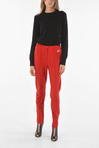 Joggers 3 Tasche in Jersey con Zip alla Caviglia