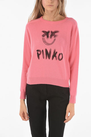 Crew Neck SCUDERIA Printed Logo Sweater