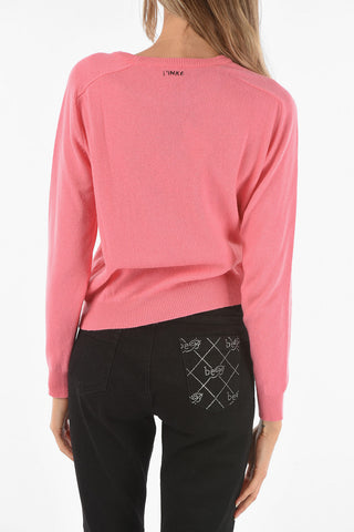 Crew Neck SCUDERIA Printed Logo Sweater