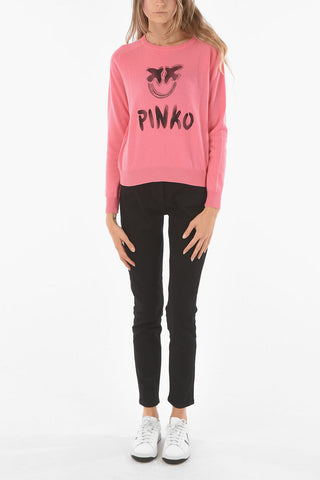 Crew Neck SCUDERIA Printed Logo Sweater