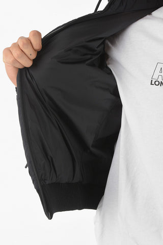 Logoed Side Band Puffer Jacket
