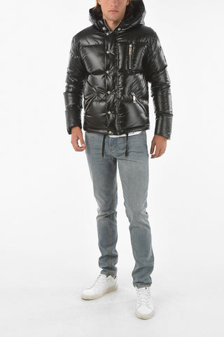 Piumino MELODI Lucido con Bottoni Gioiello