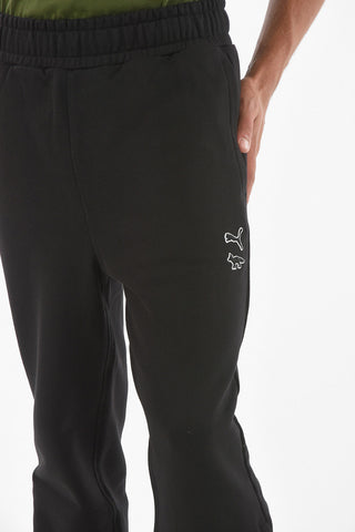 X PUMA Jogger Pants with Embroidered Logo Detail