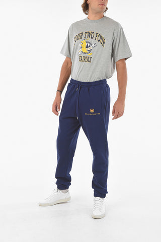 Drawstring Waist 2 Pockets PAISLEY COACH Joggers