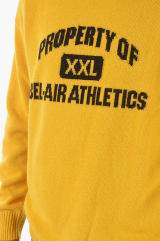 Contrasting Embroidered INTARSIA Sweater