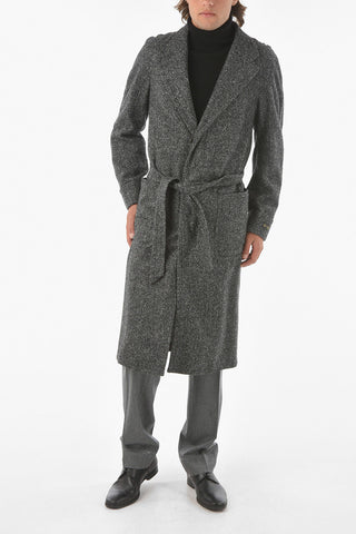 ID Belted LEADER Alpaca Blend Coat
