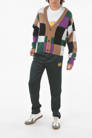 Cardigan CUMMULAL FIELDS in Misto Lana a Quadri