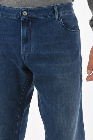 ID Mid-wash Straight-leg Jeans