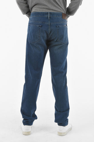 ID Mid-wash Straight-leg Jeans