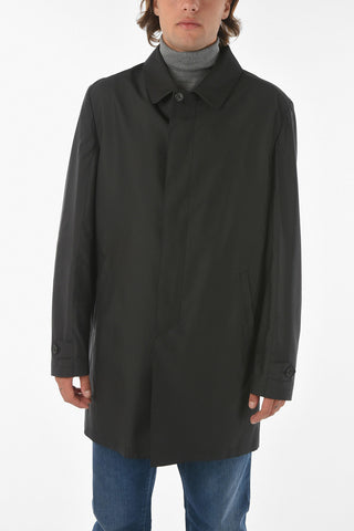 Water-resistant Lined Trench with Hidden Fastening