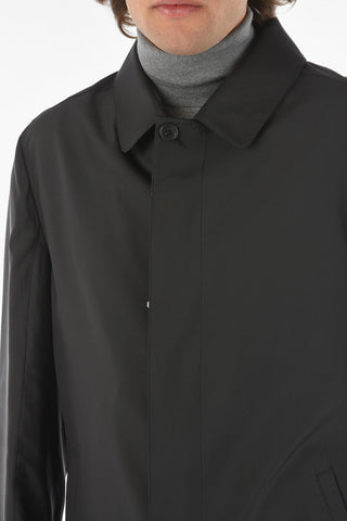 Water-resistant Lined Trench with Hidden Fastening
