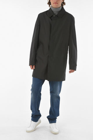 Water-resistant Lined Trench with Hidden Fastening