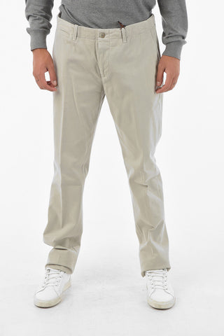 ID Cotton Stretch MALGA Mid-rise waist chinos