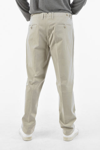 ID Cotton Stretch MALGA Mid-rise waist chinos