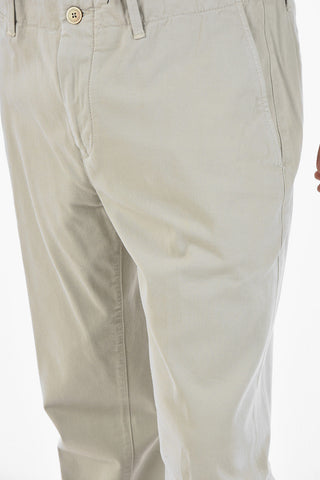 ID Cotton Stretch MALGA Mid-rise waist chinos