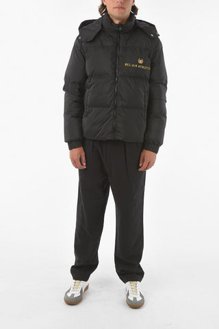 Removable Hooded SOLID Puffer Jacket