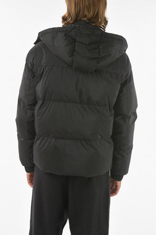 Removable Hooded SOLID Puffer Jacket