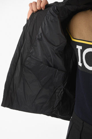 Removable Hooded SOLID Puffer Jacket