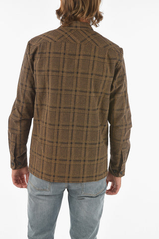 District Check TAKA JY Classic Collar Shirt