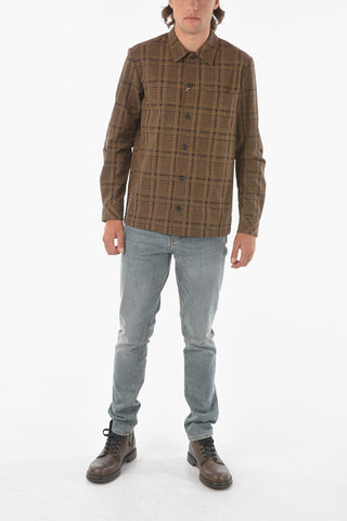 District Check TAKA JY Classic Collar Shirt