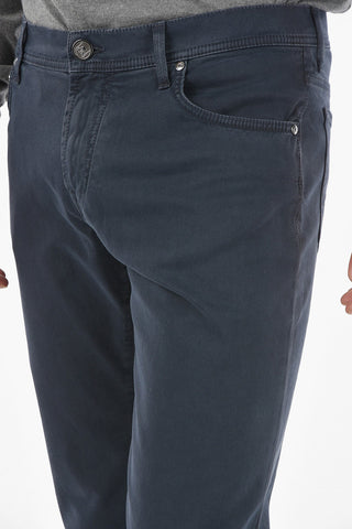 ID Pantaloni 5 tasche M ALGA FIX a Gamba diritta in Cotone Stretch