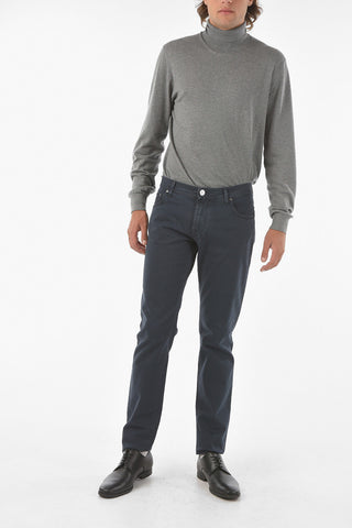 ID Pantaloni 5 tasche M ALGA FIX a Gamba diritta in Cotone Stretch