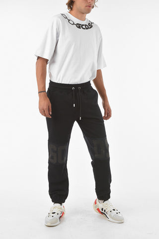 Jogger Pants with Logoed Bands
