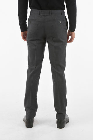 CC COLLECTION Virgin Wool RIGHT Suit with Iconic Beetle Brooch