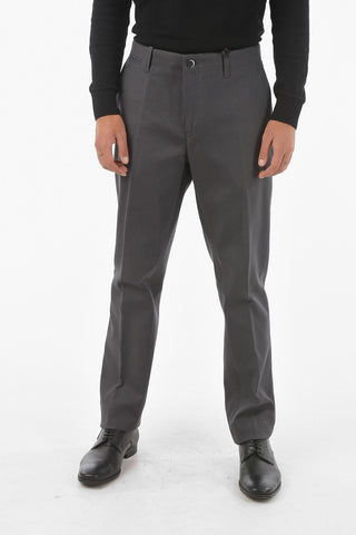 ID Cotton Straight-leg 5-pocket pants