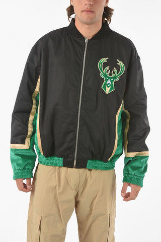 Bomber NBA Reversibile con Fodera in Velluto