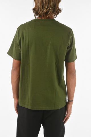 X PUMA Crewneck T-shirt with Embroidered Logo Detail