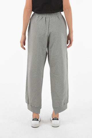 MM6 Maxi Joggers a 2 Tasche con Elastico in Vita