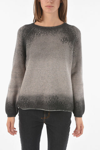 Maglia Girocollo in Misto Lana Sfumata
