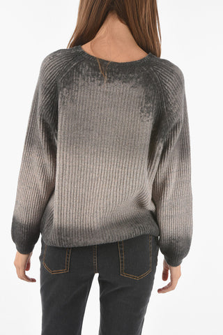 Maglia Girocollo in Misto Lana Sfumata
