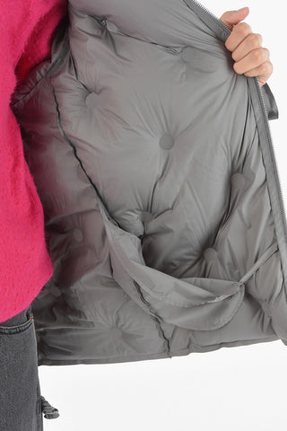 MM4 Giubbotto Imbottito Trapuntato con Chiusura Zip