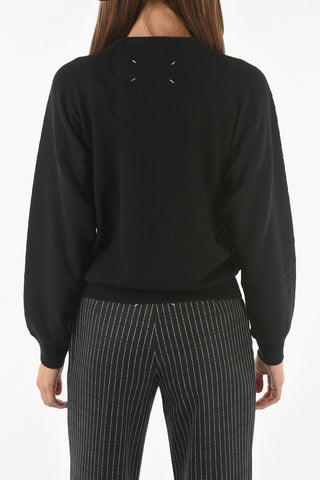 MM4 wool and cashmere crew-neck sweater