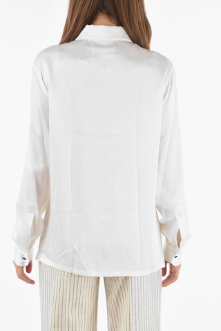 MM1 solid color shirt with breast pocket