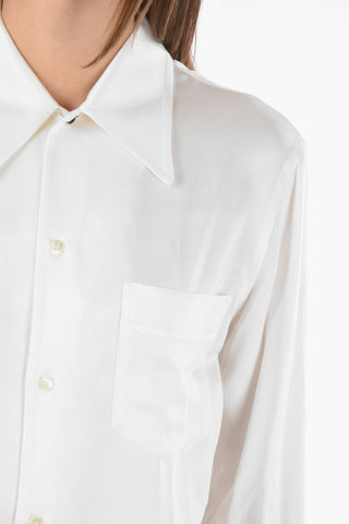MM1 solid color shirt with breast pocket