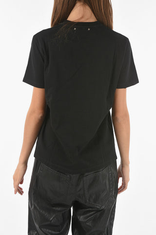 T-Shirt Girocollo THROUGH THE WAVES in Cotone