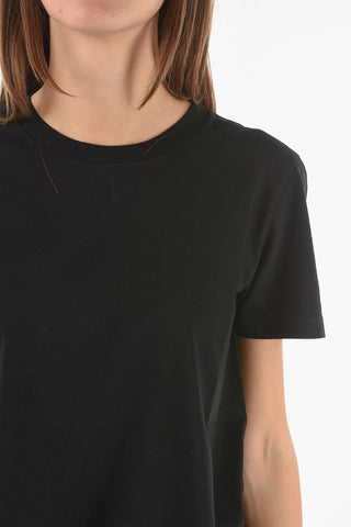 MM6 solid color crew-neck t-shirt