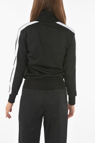 Zip-up CLASSIC TRACK Sweatshirt with Contrasting Side Bands