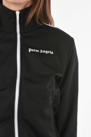 Zip-up CLASSIC TRACK Sweatshirt with Contrasting Side Bands