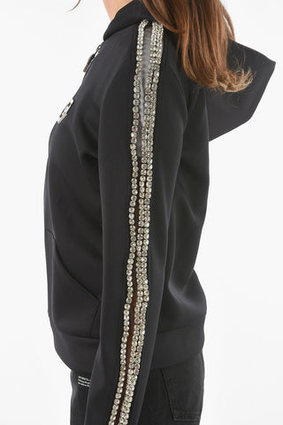 COUTURE Side Crystal Band NOT WRONG Hoodie