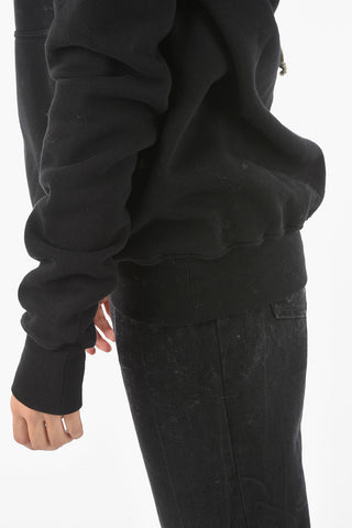 DRKSHDW Felpa Hoodie con Toppa Logo 