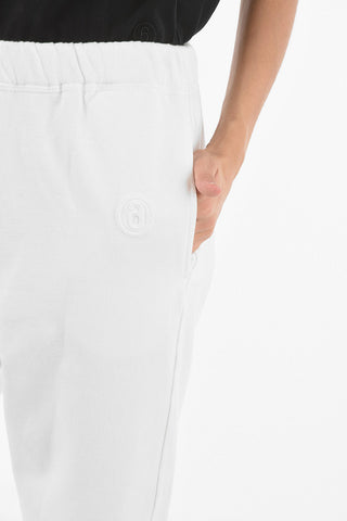 MM6 drawstring waist solid color joggers