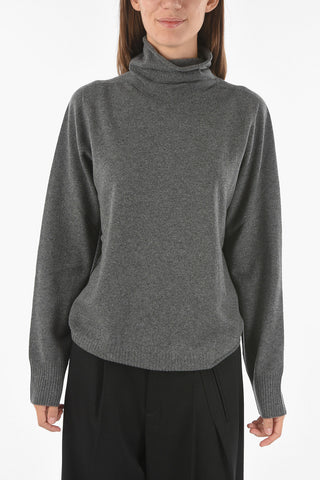 MM4 Cashmere Oversized Fit Turtleneck Sweater