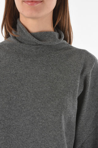 MM4 Cashmere Oversized Fit Turtleneck Sweater